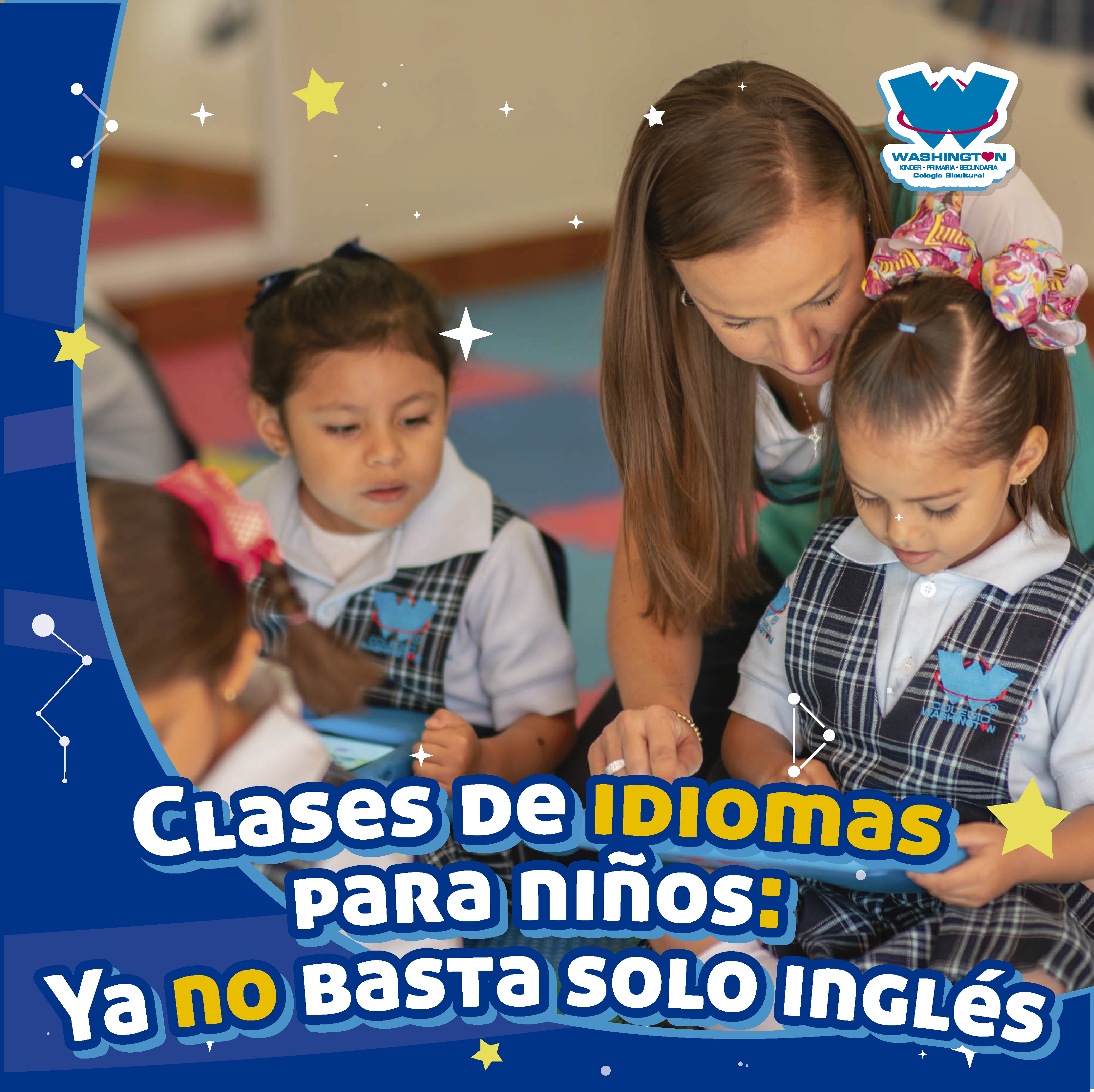 Clases de idiomas para niños: Ya no basta sólo inglés