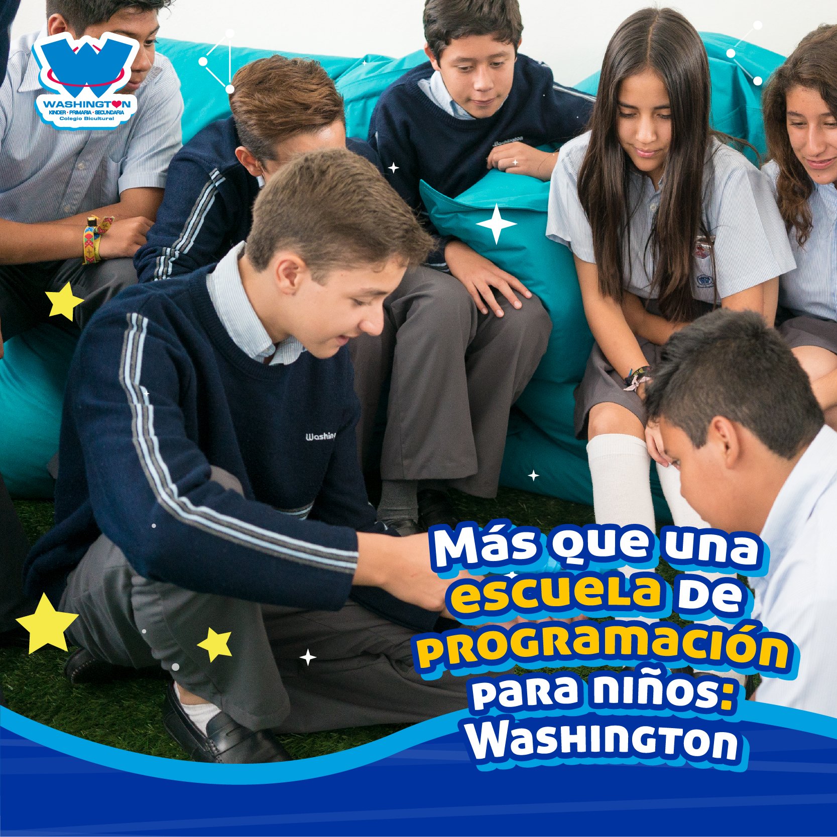 Más que una escuela de programación para niños: Washington