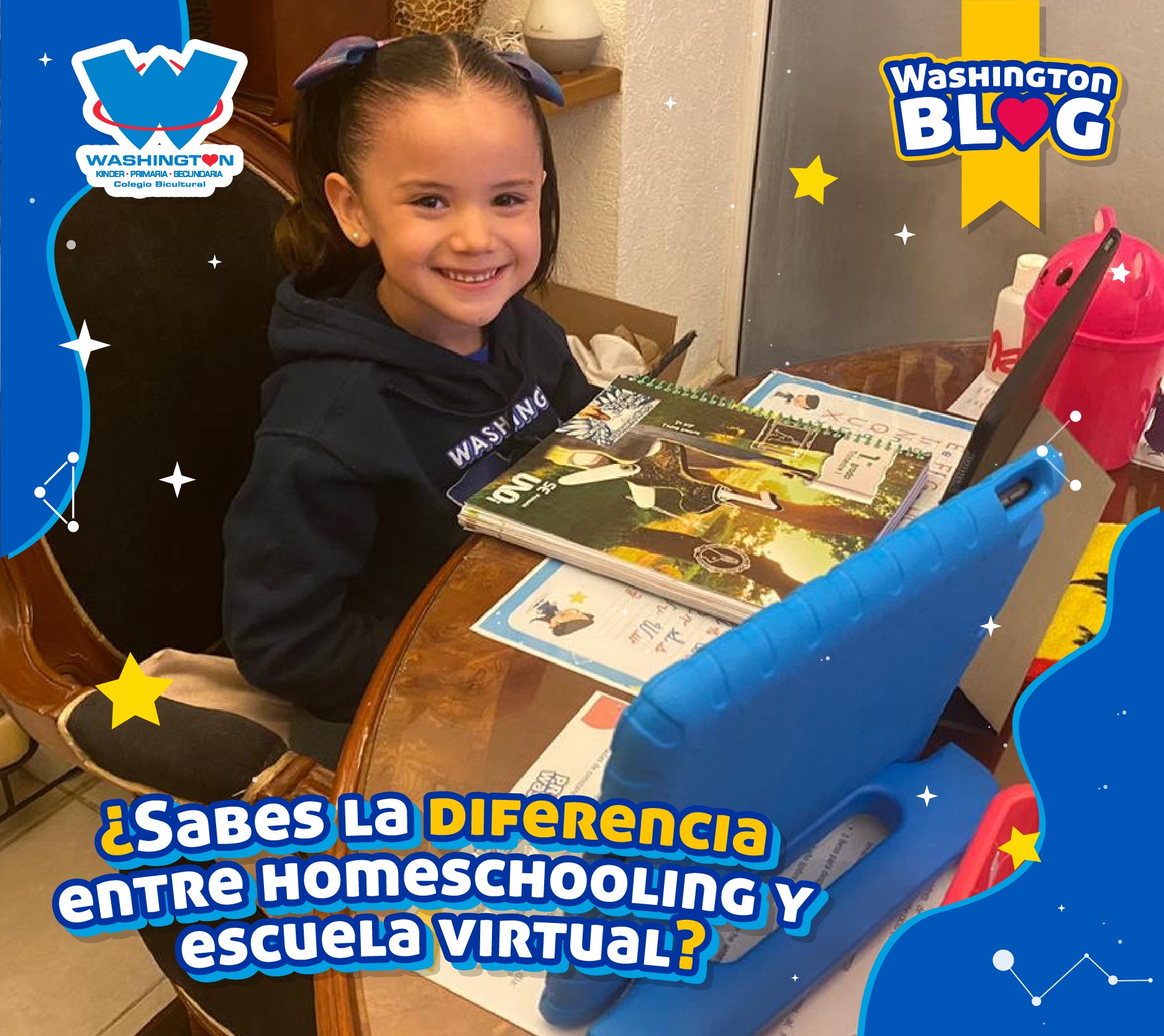 ¿Sabes la diferencia entre homeschooling y escuela virtual?