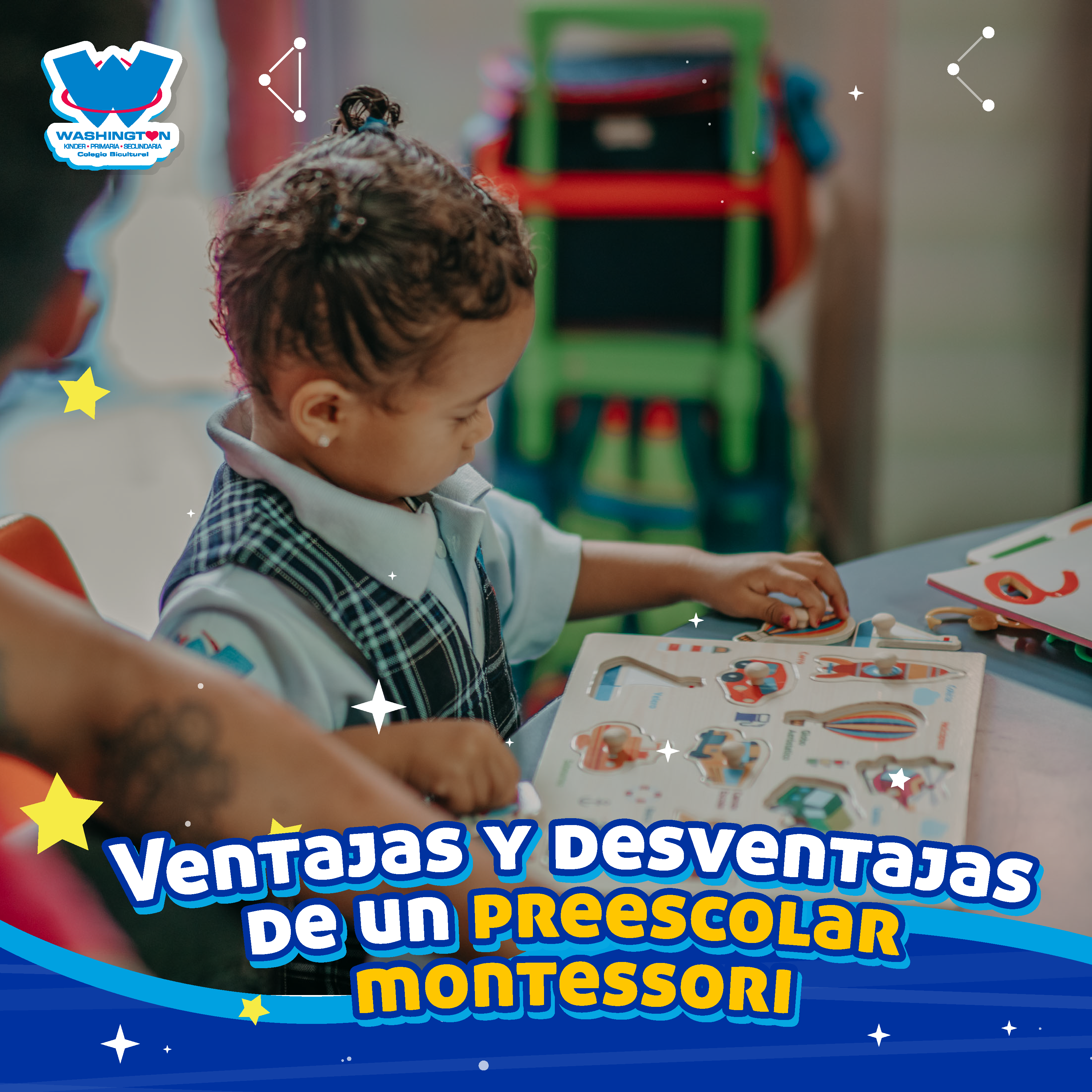 Ventajas y desventajas de un preescolar montessori