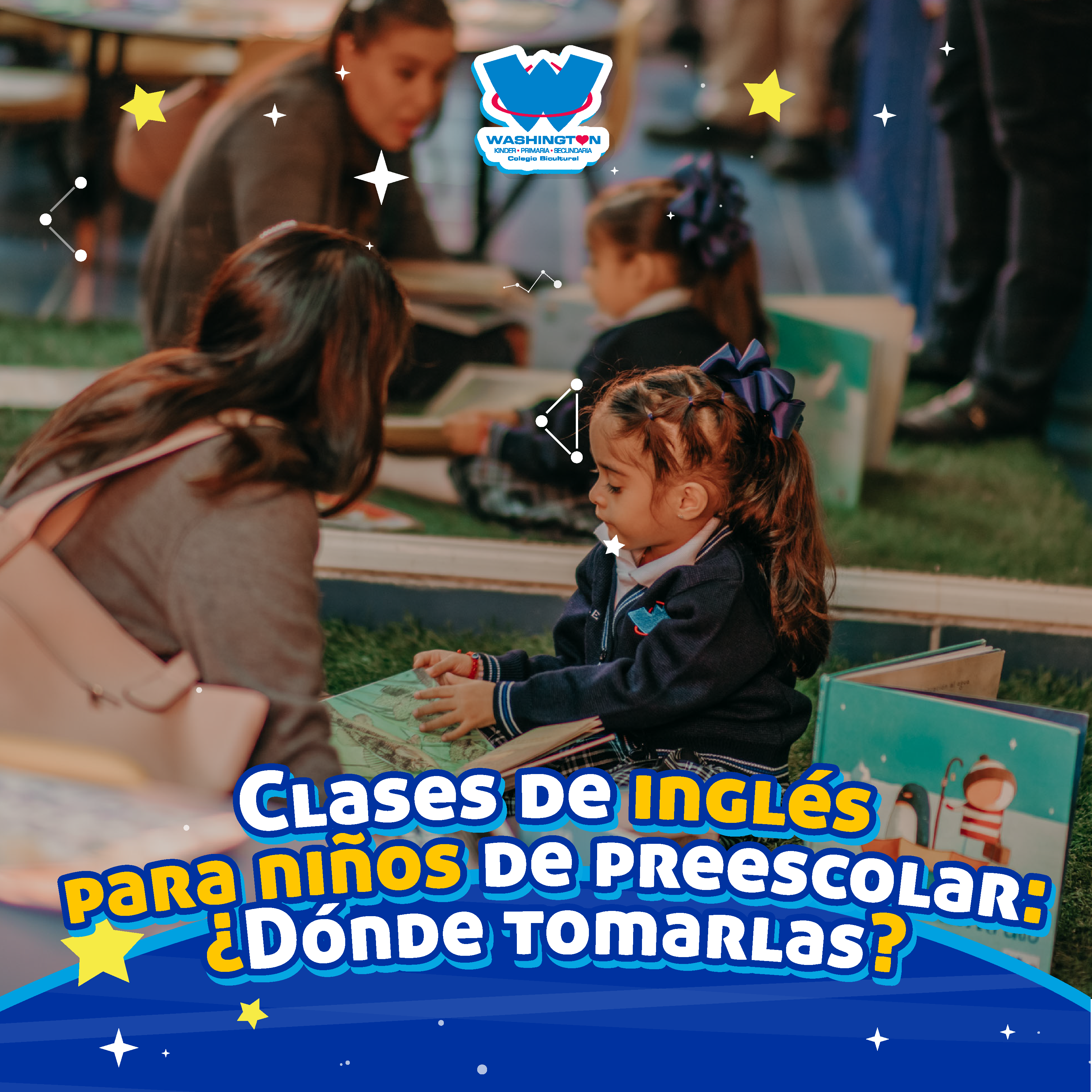 Clases de inglés para niños de preescolar: ¿Dónde tomarlas?