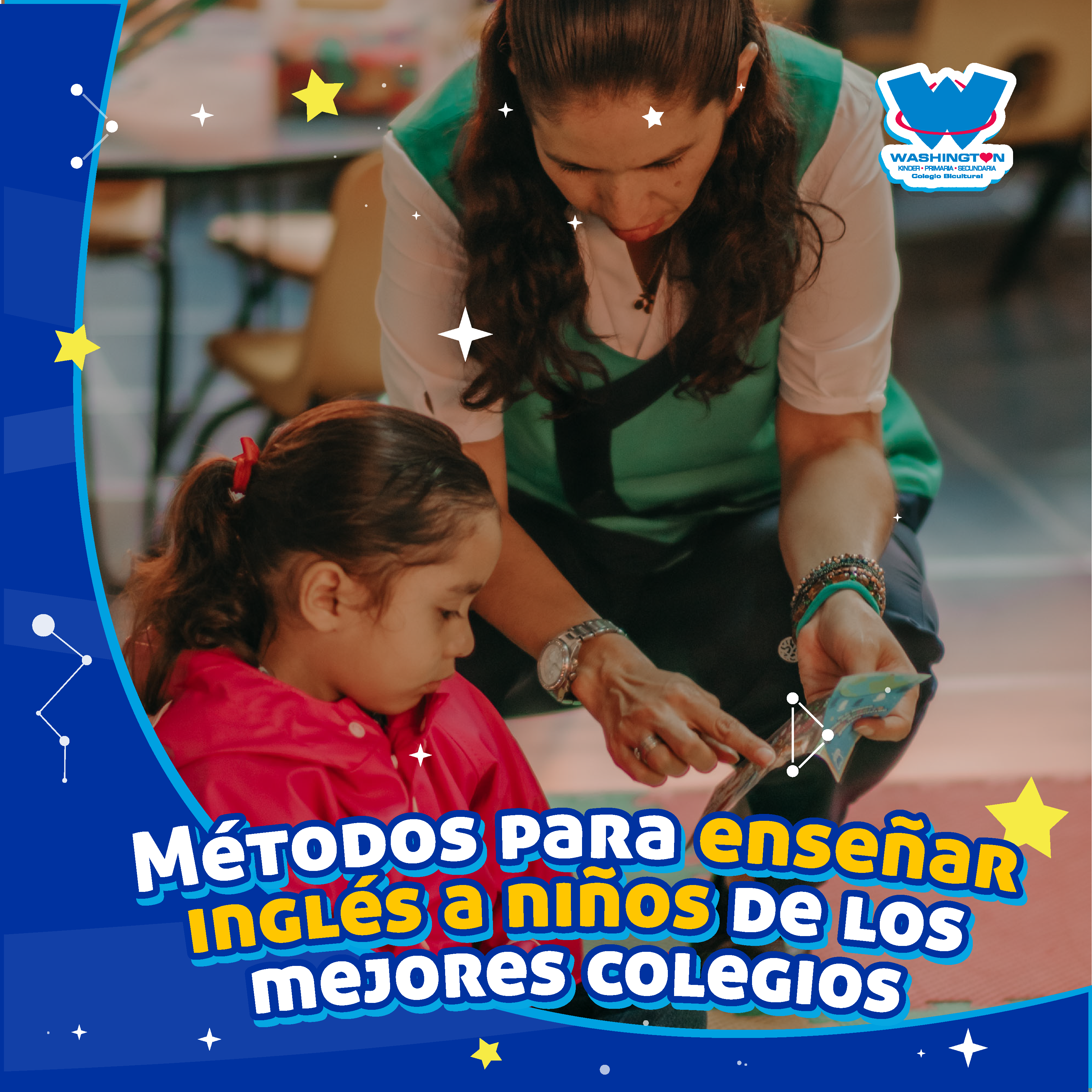 Métodos para enseñar inglés a niños de los mejores colegios